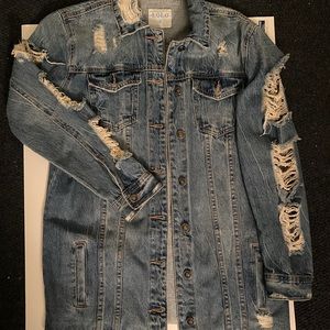 Jeans jacket.